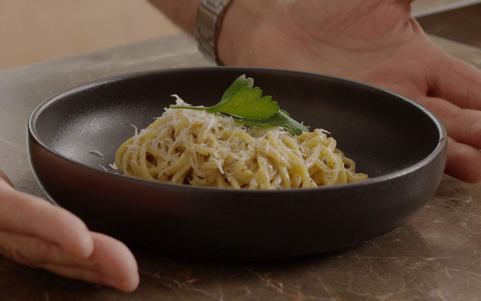 Spaghetti Cacio e Pepe