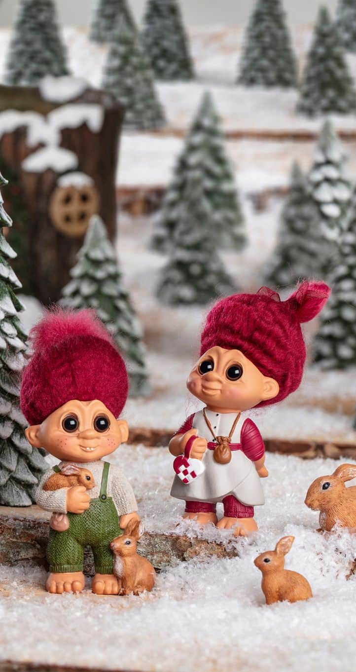 Familien Grandam nisser fra Lykketrold