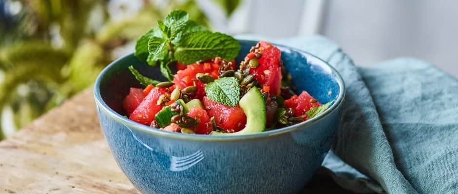 Melonsalat Topfoto