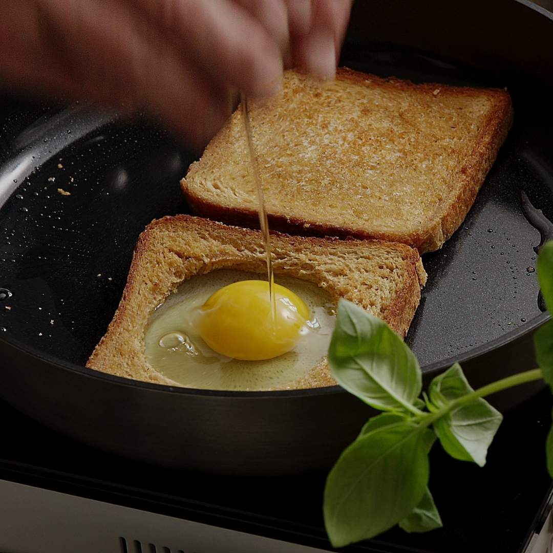 morgentoast spejlæg