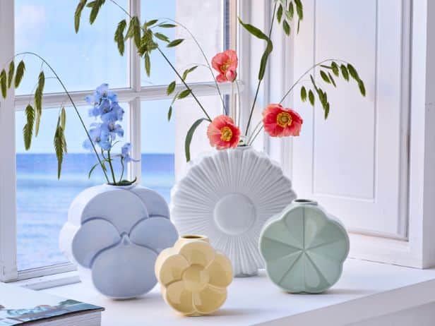Blomstervaser Fra Lyngby Porcelæn 616X462