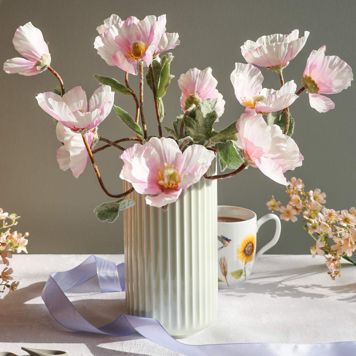 kunstige blomster buket