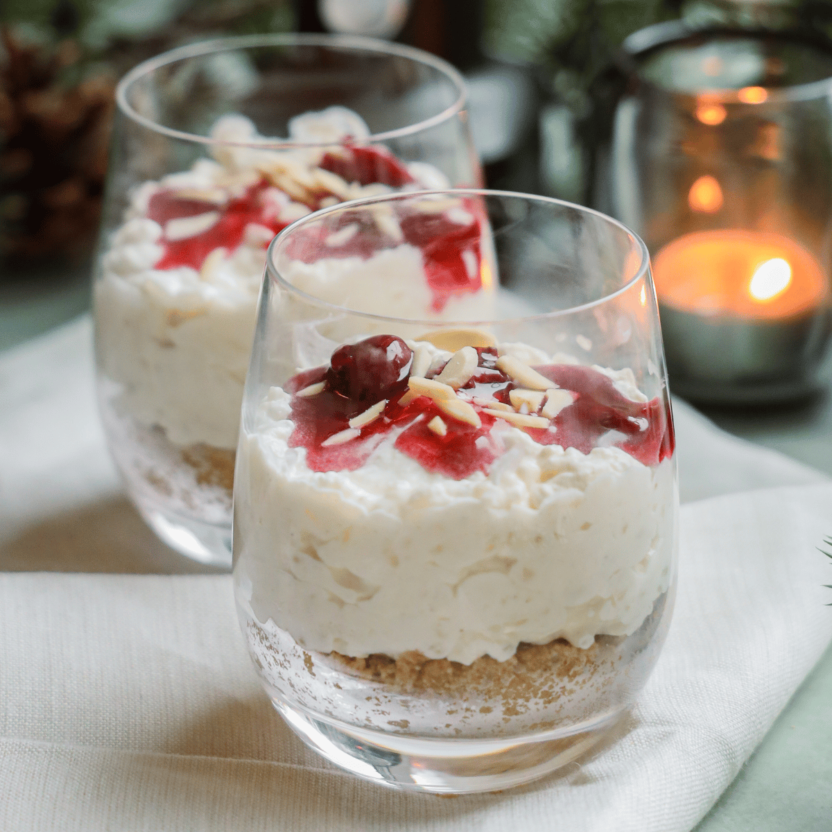 Cheesecake a la risalamande