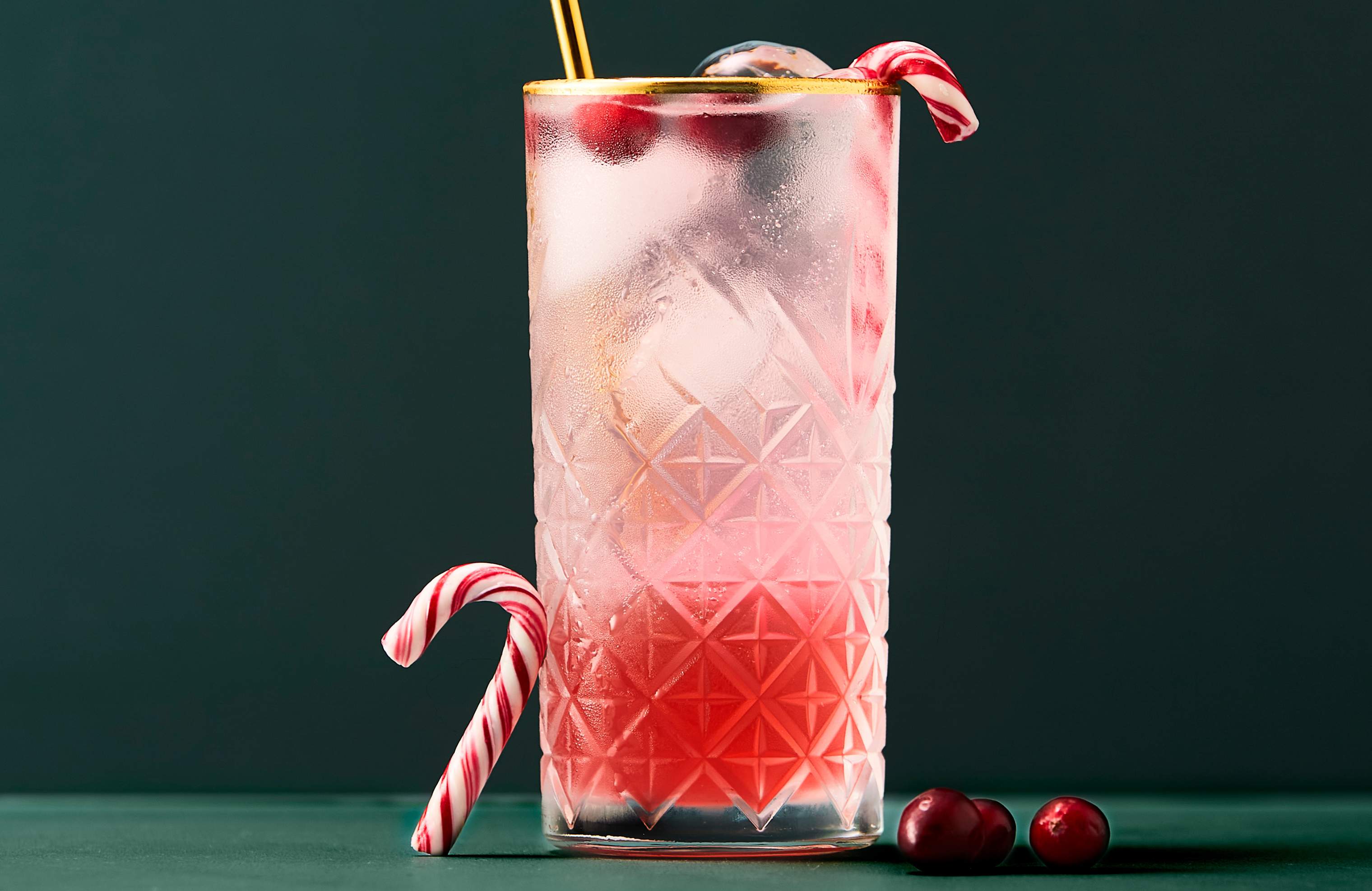 Tranebær Gin Fizz Top