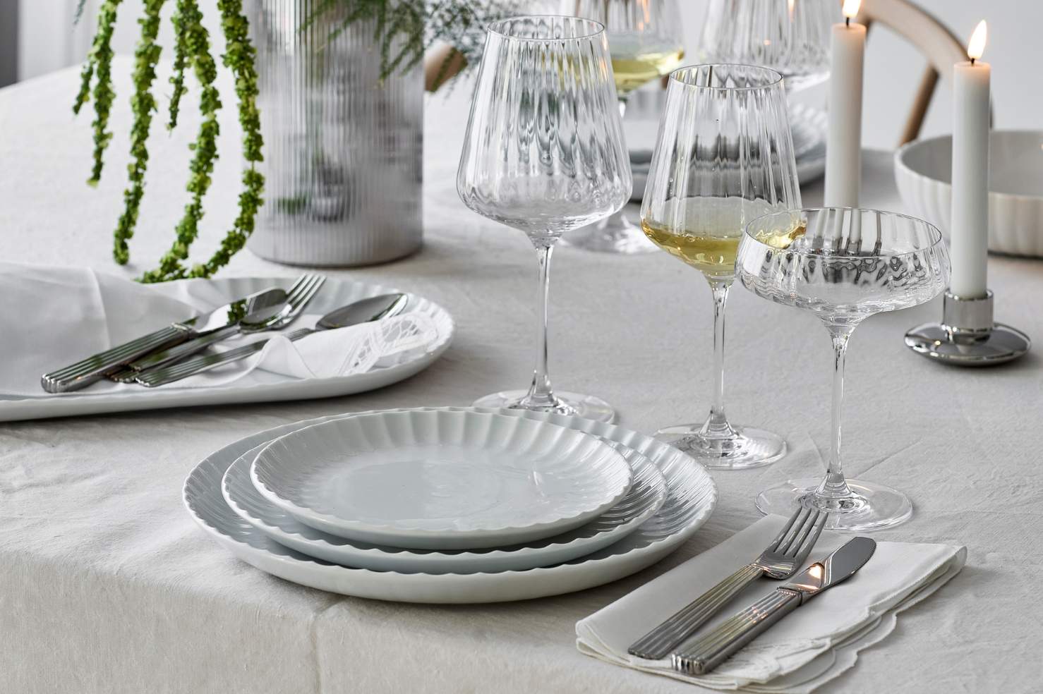 Bernadotte borddækning