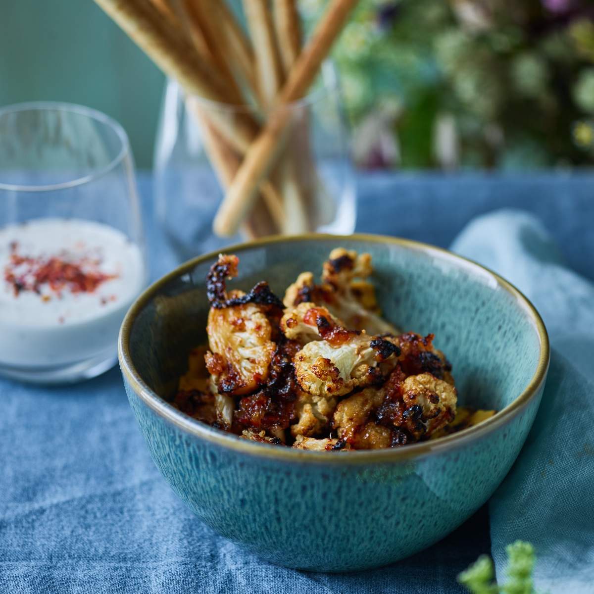 blomkål i airfryer