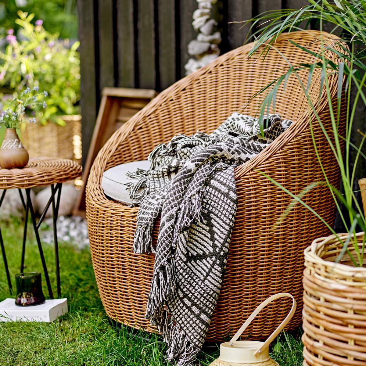 Havemøbler i polyrattan