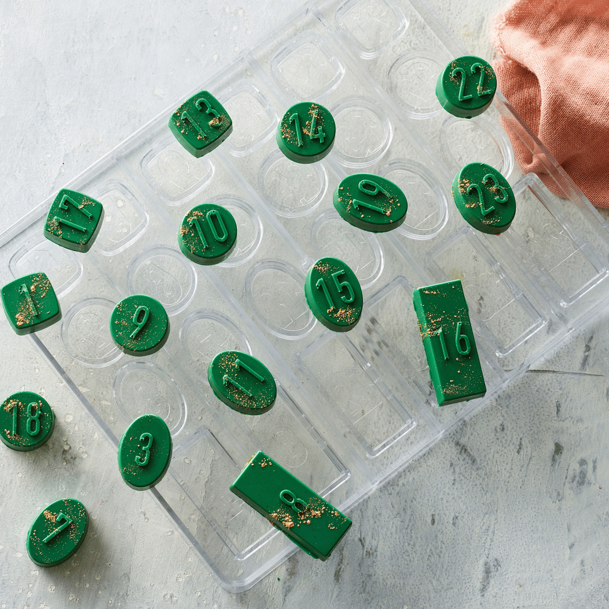 hjemmelavet julekalender chokolade