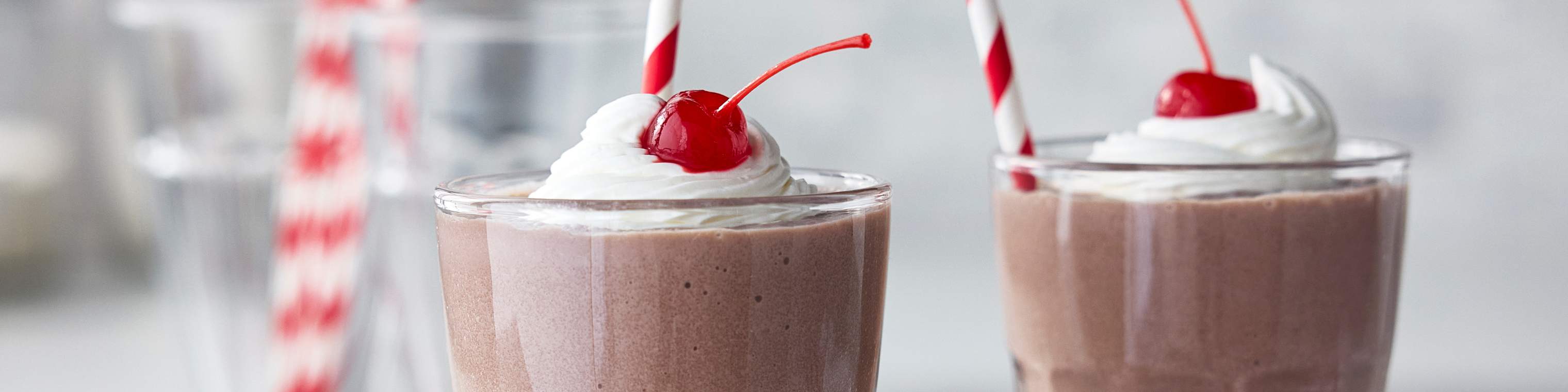 Chokolade-milkshake i slushice-maskine 