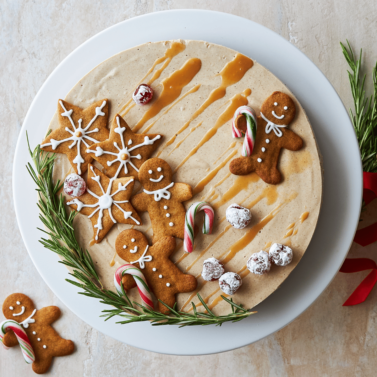 gingerbread cheesecake
