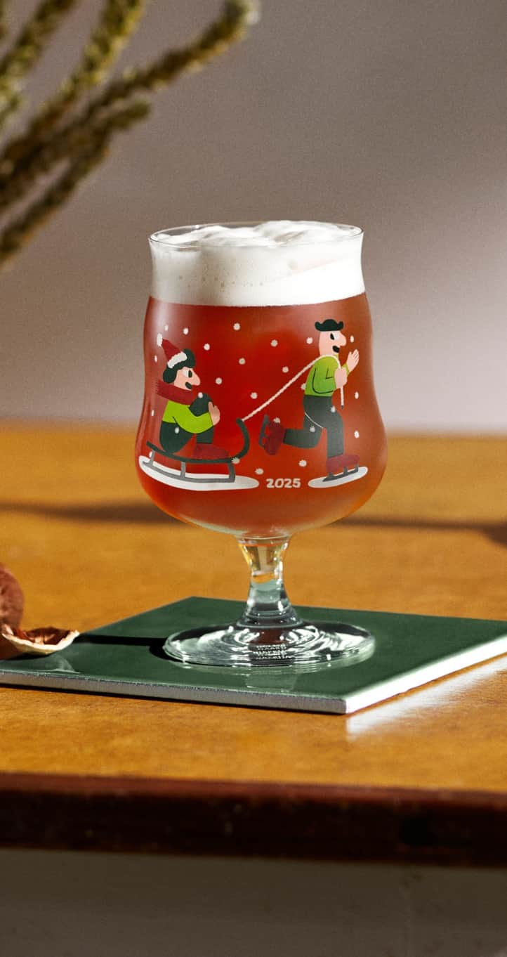 Holmegaard Mikeller Christmas Ølglas 2025