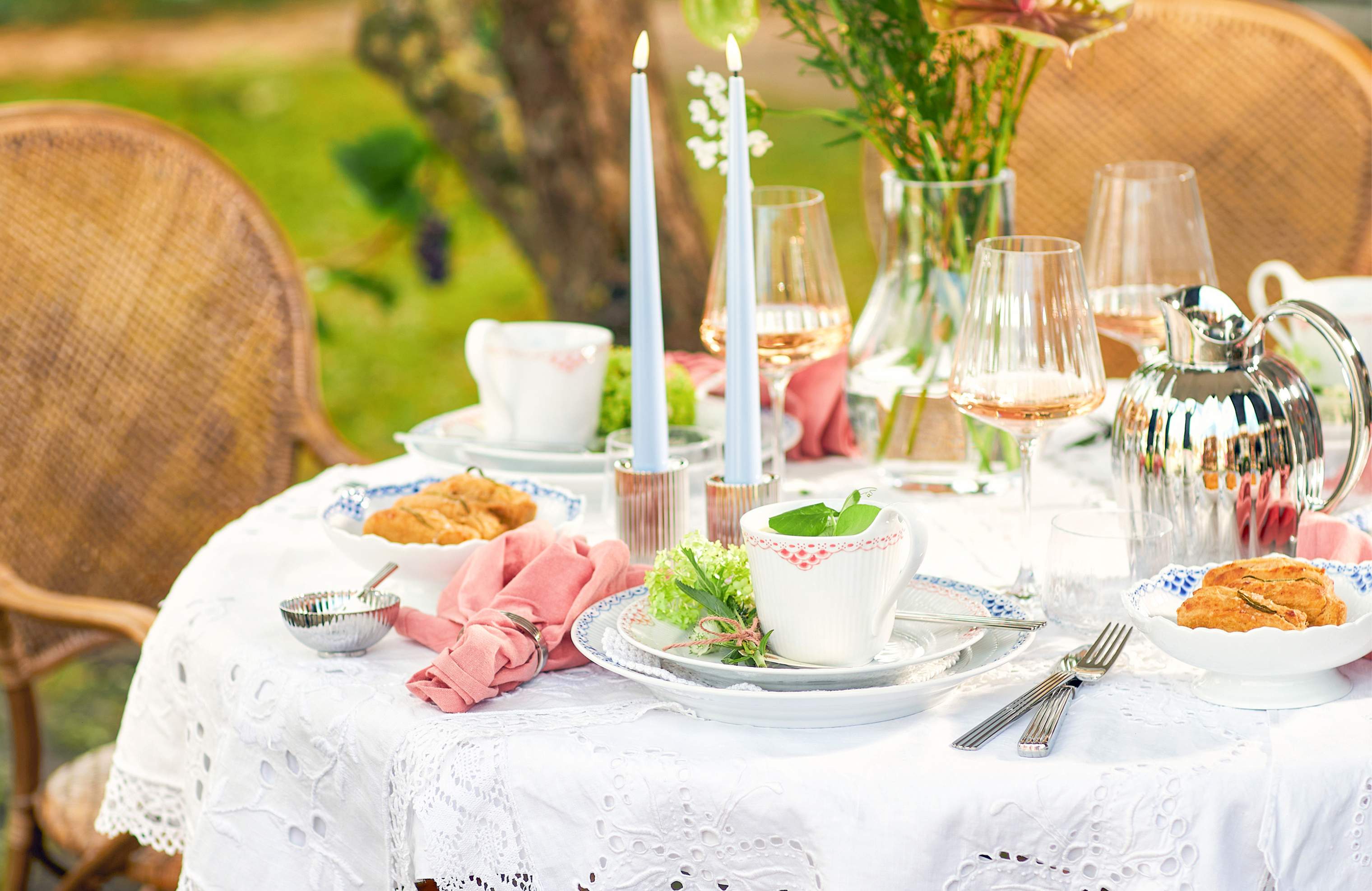 Moderne Mormor Sommerbord Top