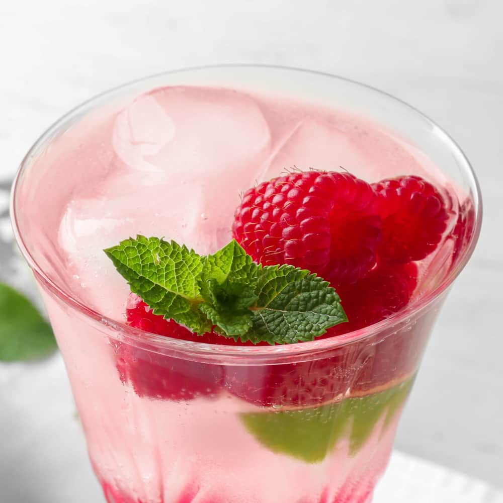 mojito hindbær