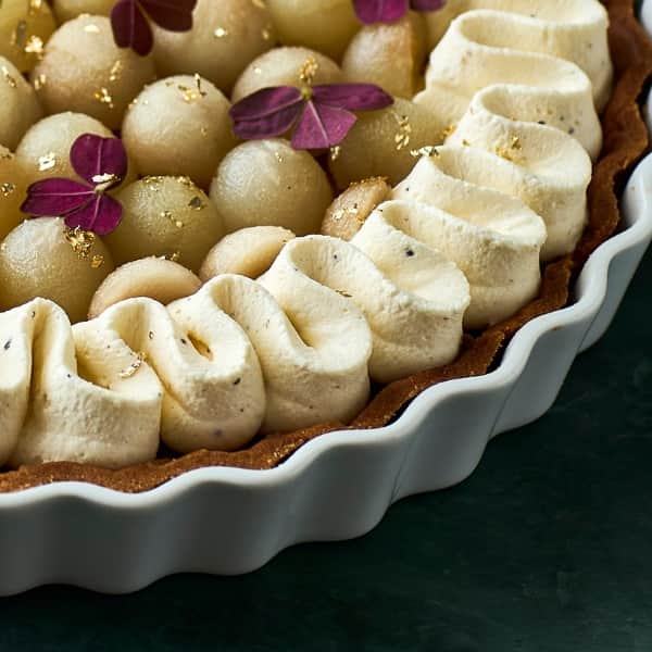 Pæretærte med appelsin & kardemomme