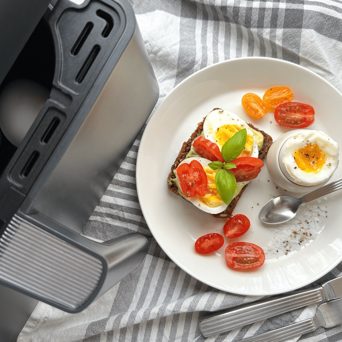 æg i airfryer