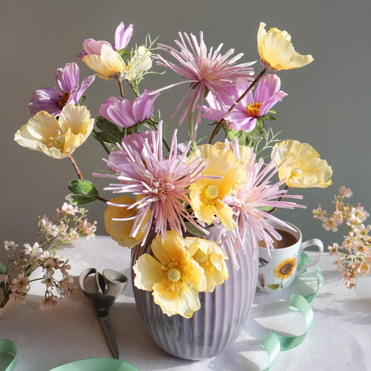 kunstige blomster gave