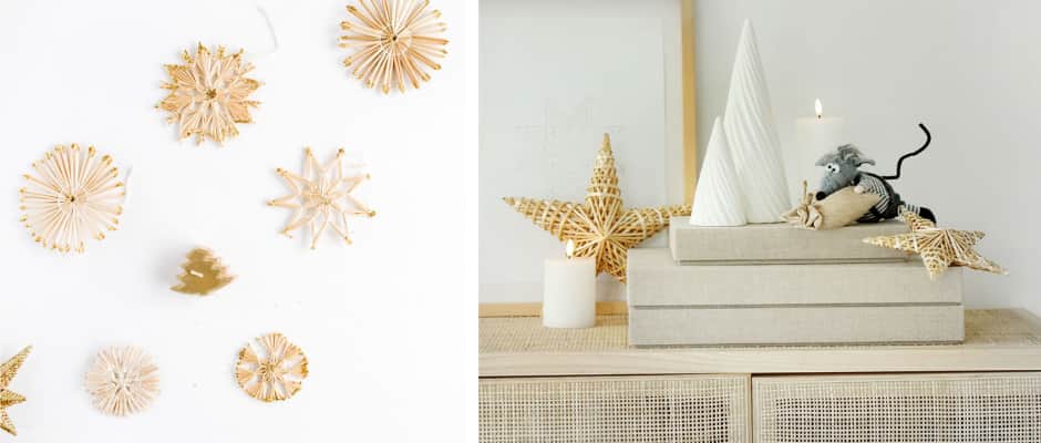 Trend: Julepynt i halm er tilbage!