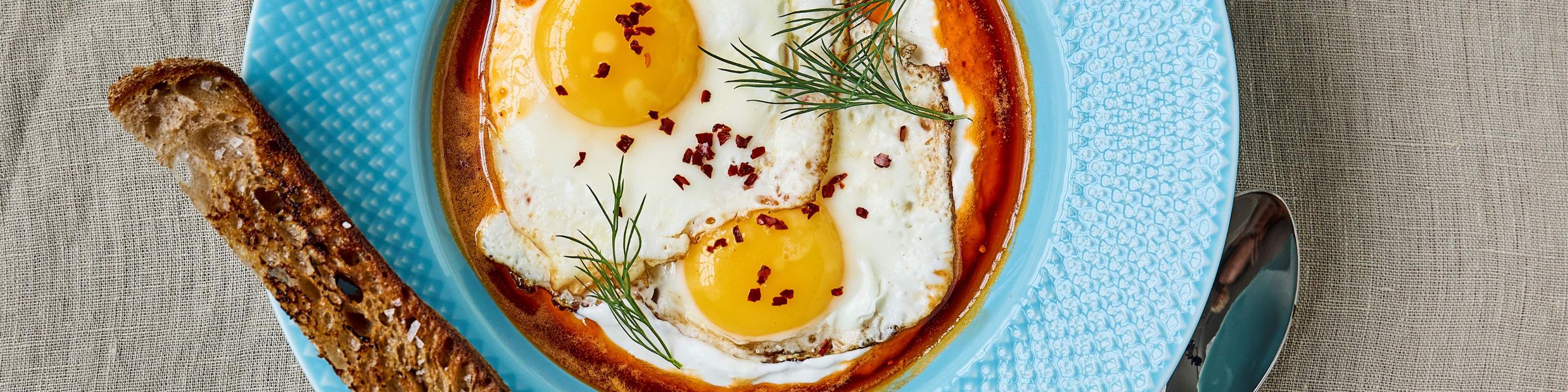 En ret til brunchen: Tyrkiske æg