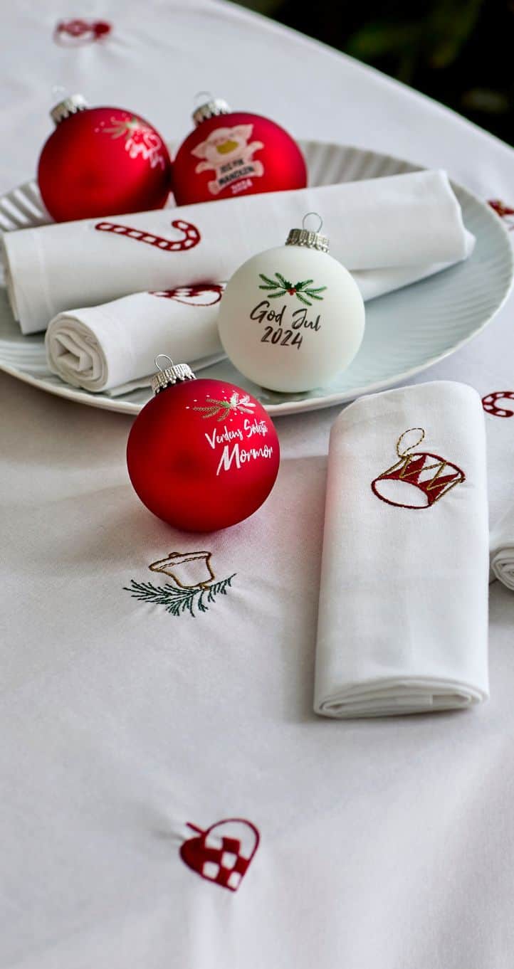 Juleservietter christmas joy fra söedahl