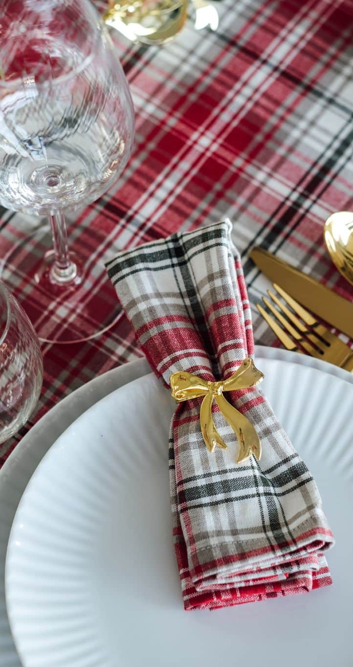 Juledug og servietter fra Casa Christmas