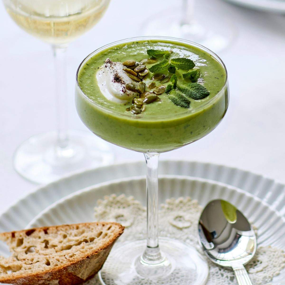 Kold ærtesuppe