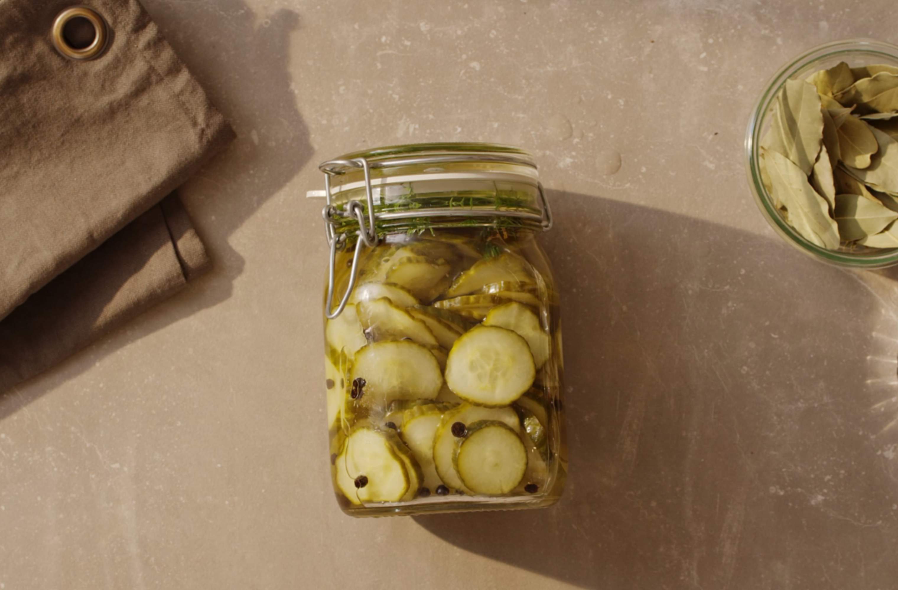agurkesalat opskrift