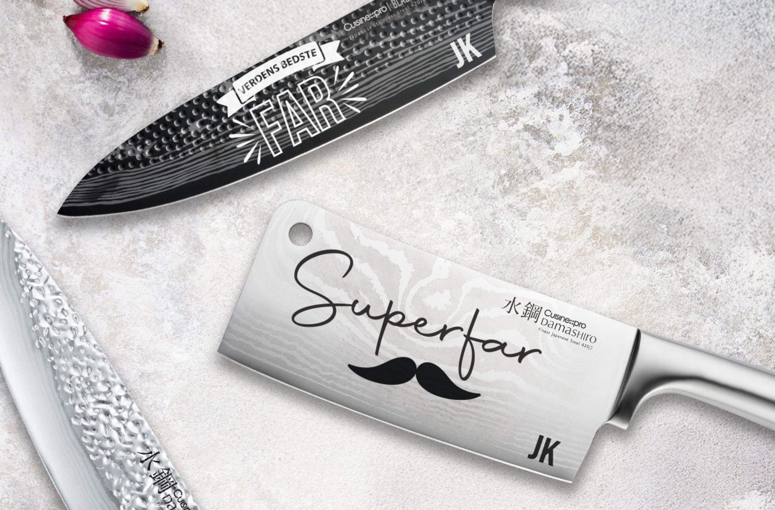 Knive fra The Custom Chef