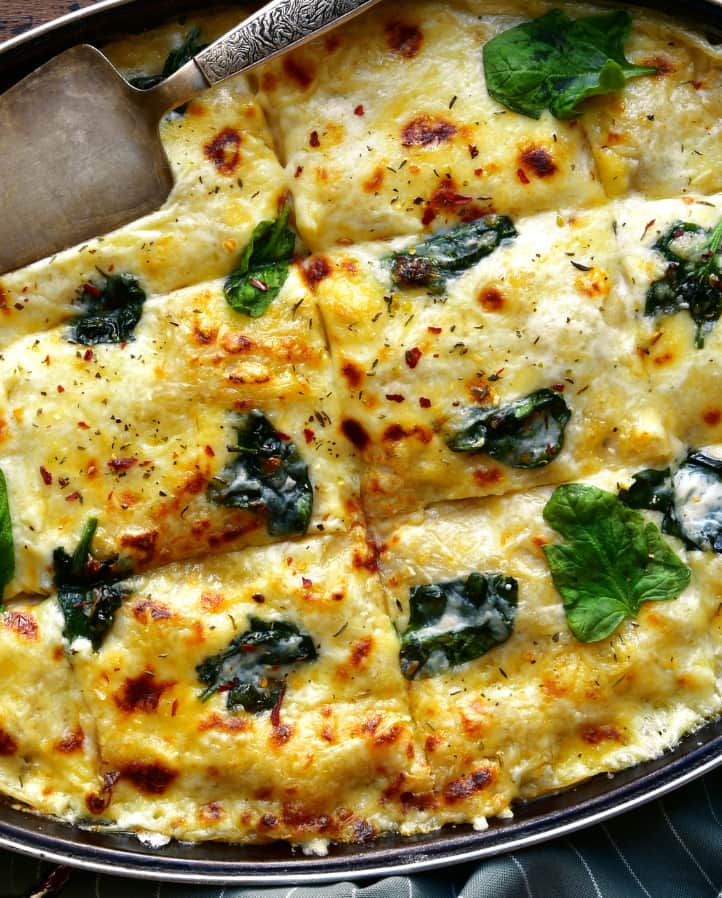 spinatlasagne