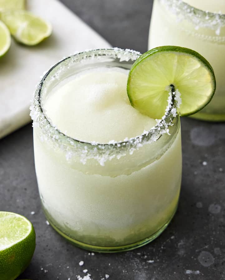 Frozen Margarita rørt i slushicemaskine 