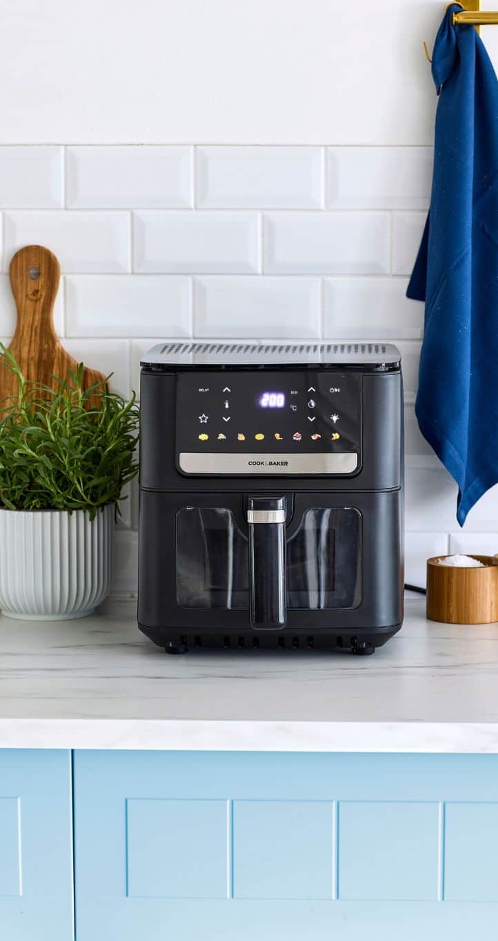 Airfryer med 1 skuffe fra Cook & Baker med glaslåge