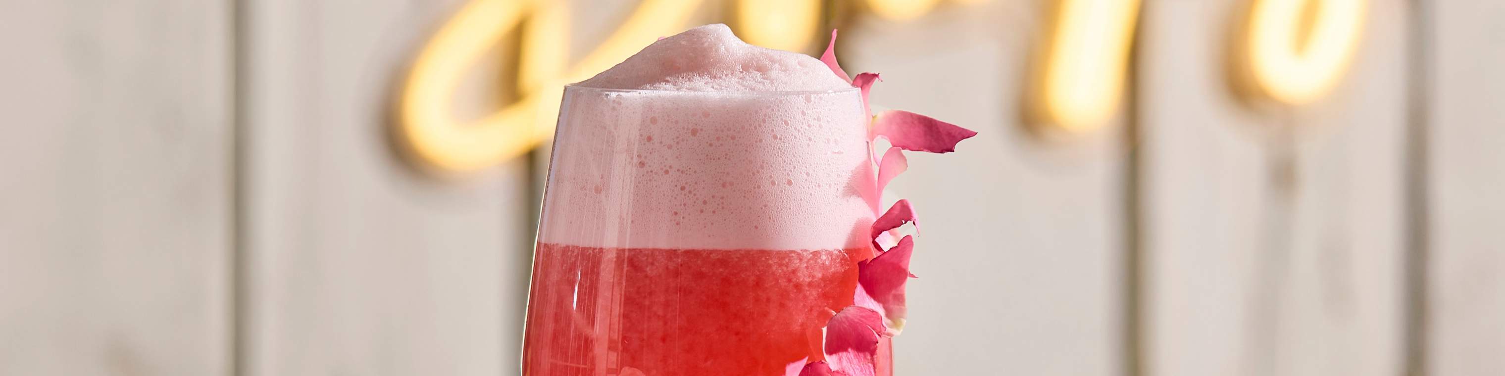 Rose Sour drink
