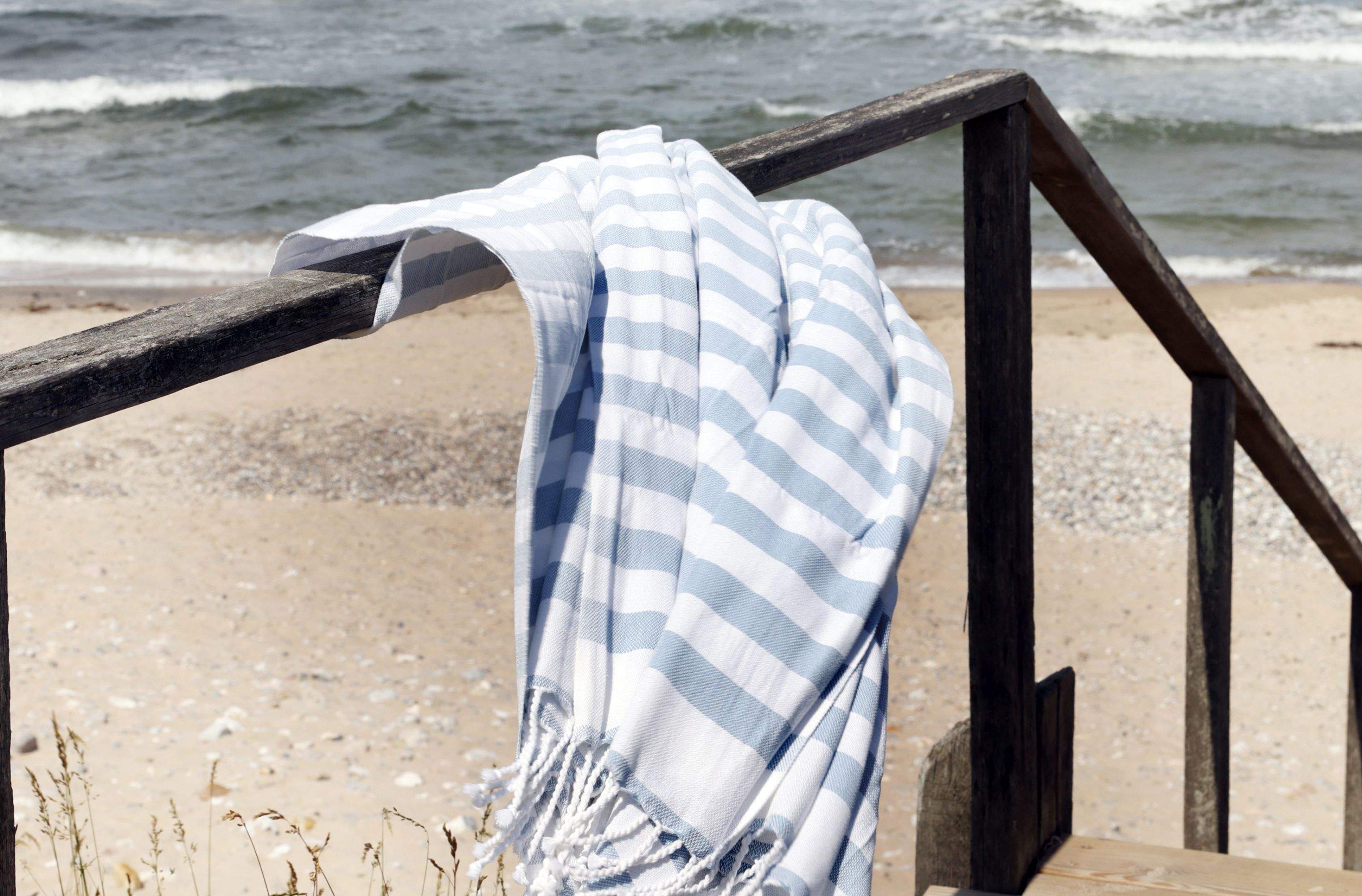 Hammam håndklæde på stranden