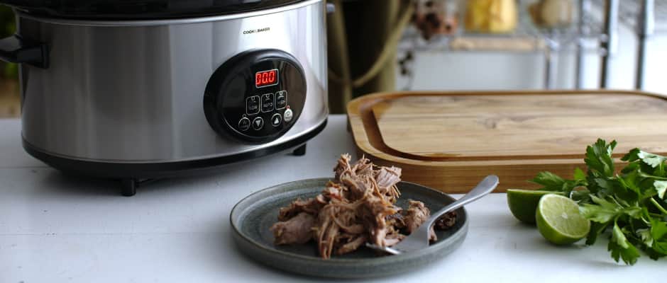 Pulled duck i slowcooker