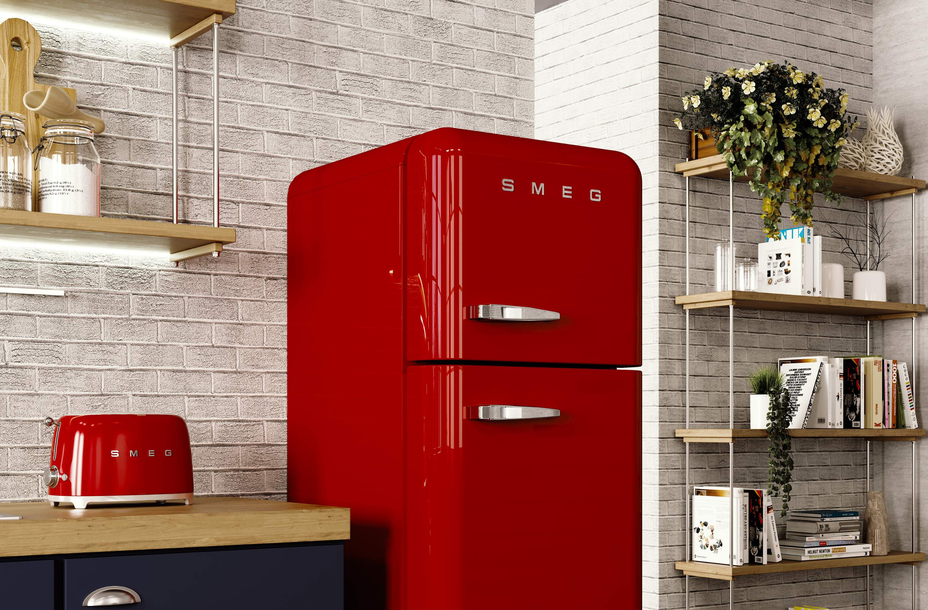 SMEG  Køleskab Retro 8017709171766