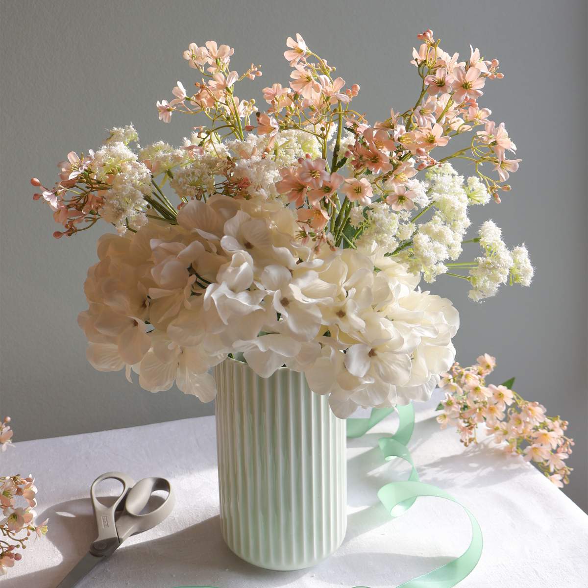 kunstige blomster buket