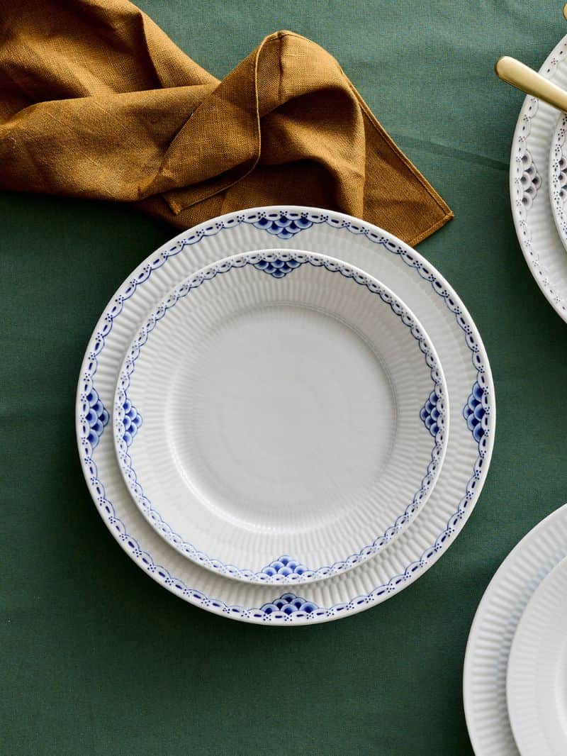 Royal Copenhagen Prinsesse middagstallerken 2-pak