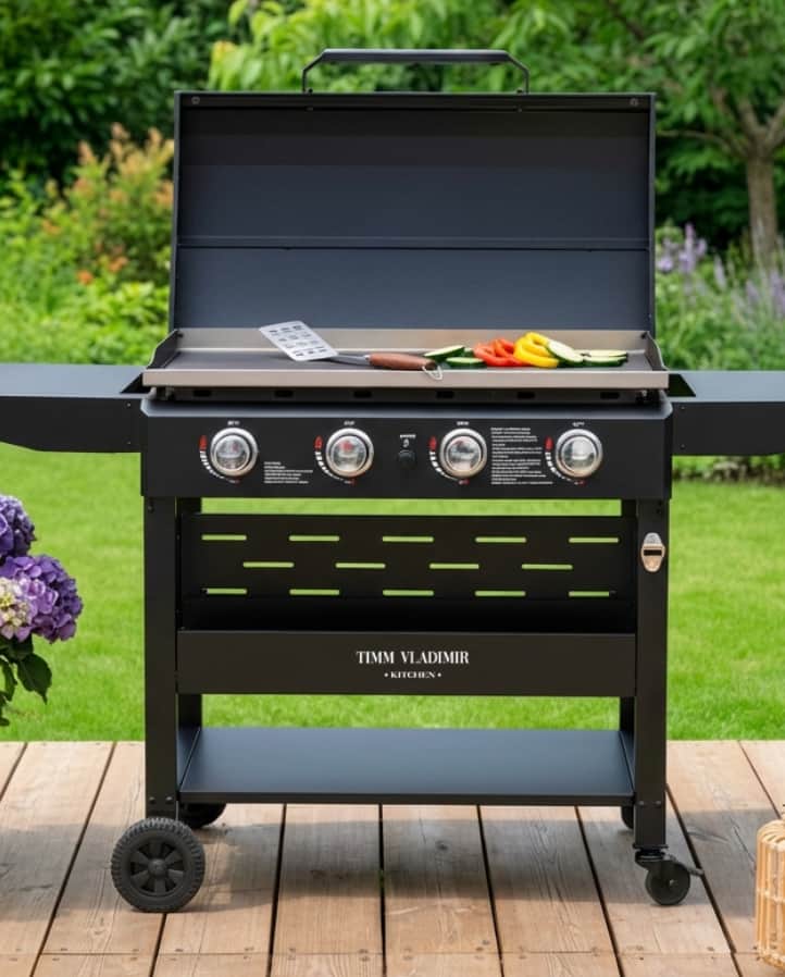 plancha grill rengøring