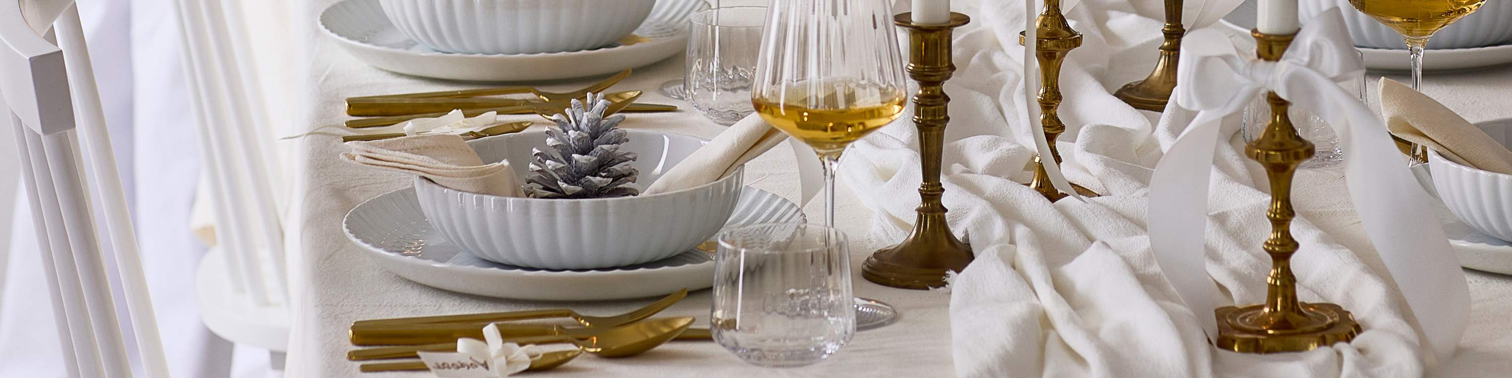 Julebord i blide toner