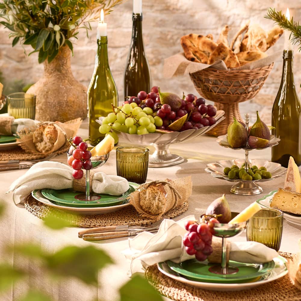 provence borddækning