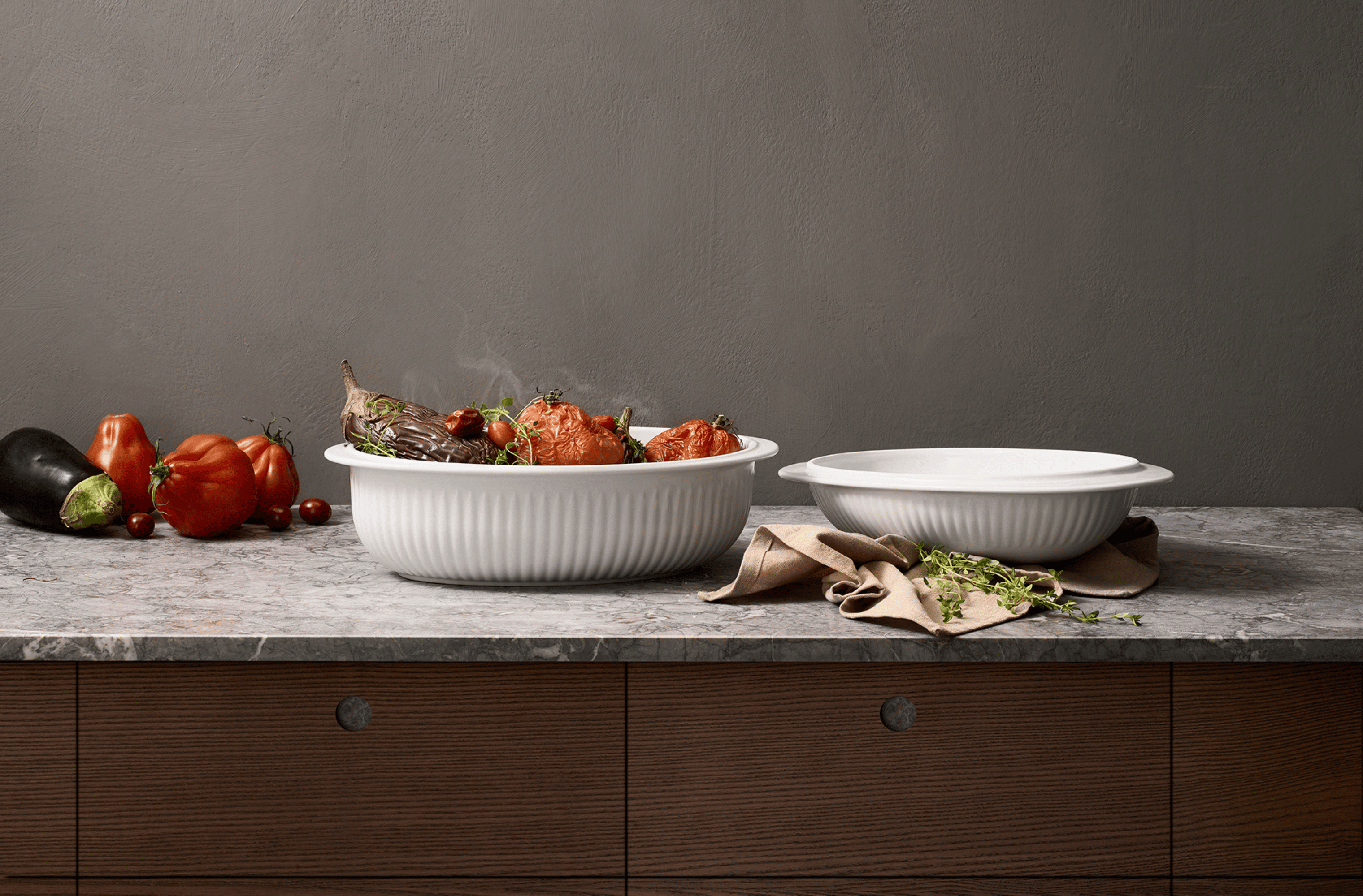 Eva Trio Legio Nova Stegeso Ovanfast Fad Serveringsfad