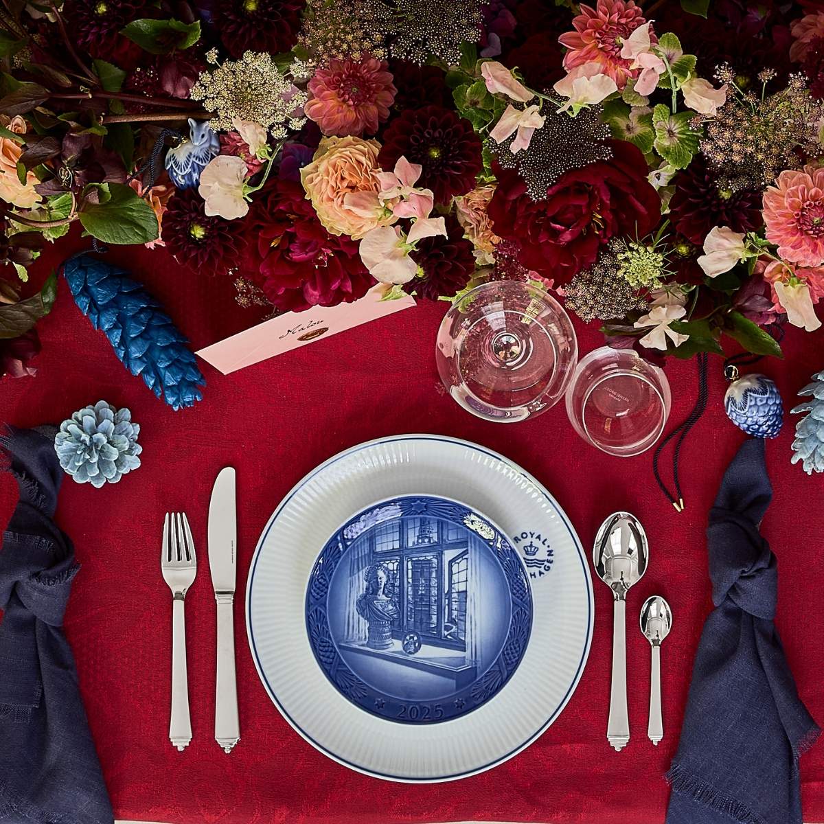 borddækning royal copenhagen