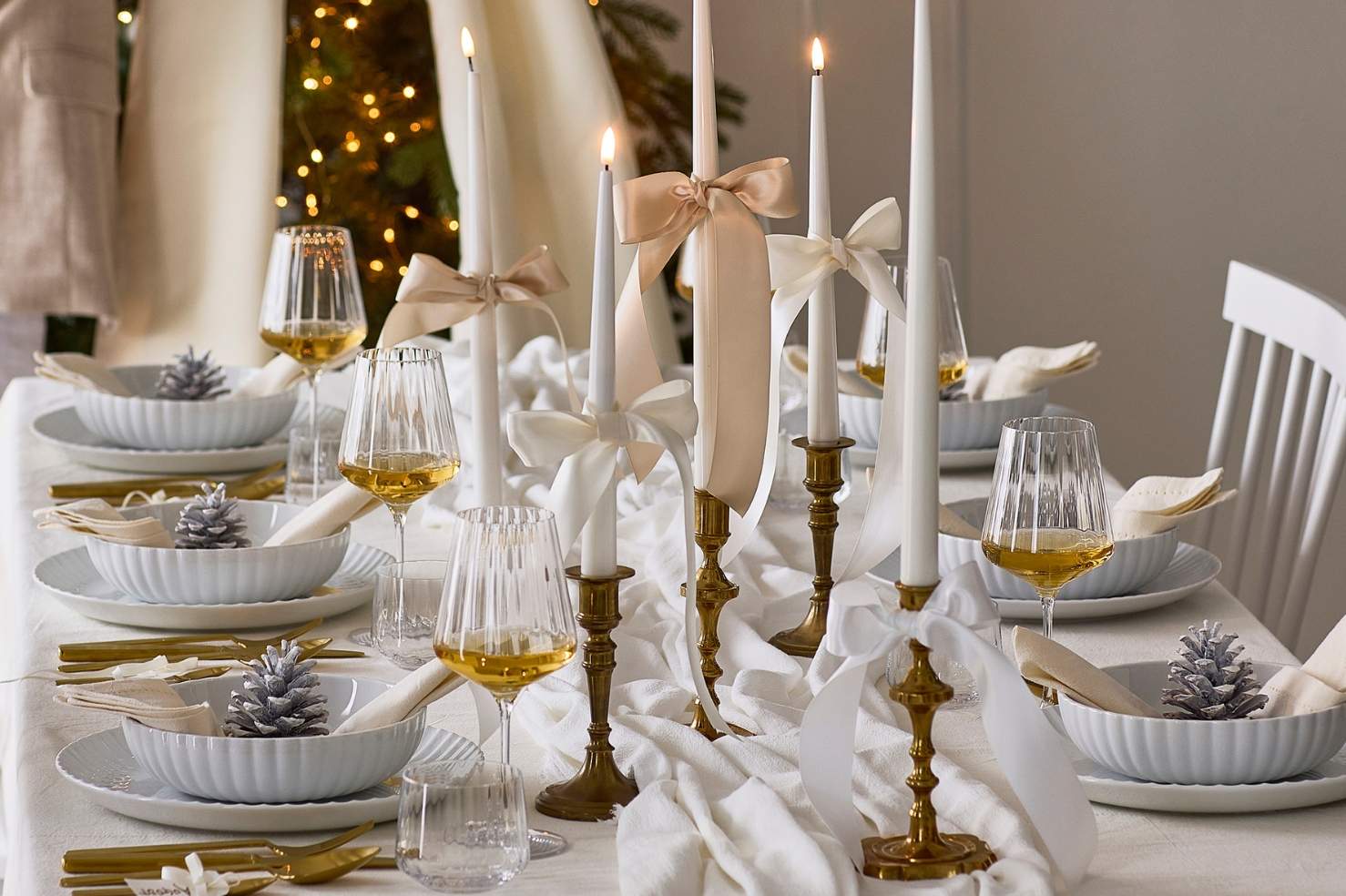 Julebord i blide toner