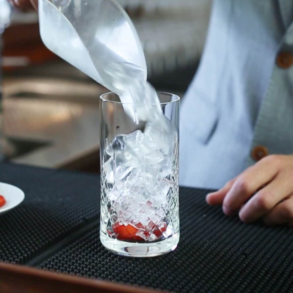 drink med jordbær