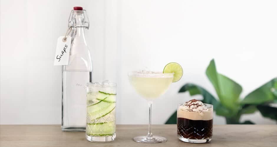 3 drinks med snaps til julefrokosten