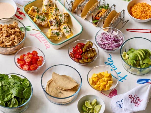 Mexicansk Mad I Grand Cru Skåle Fra Rosendahl