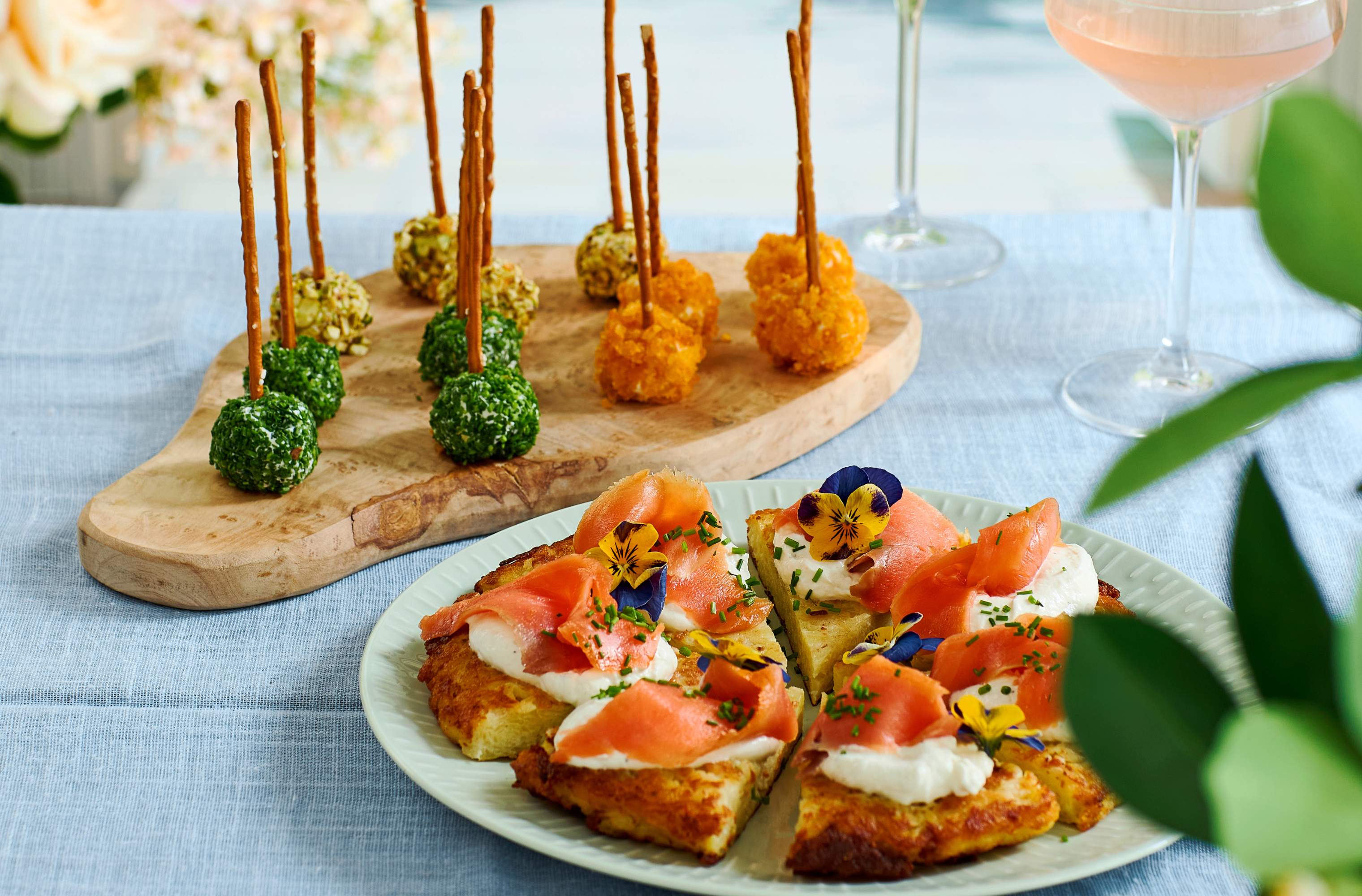 Appetizers ideer til en festlig velkomst