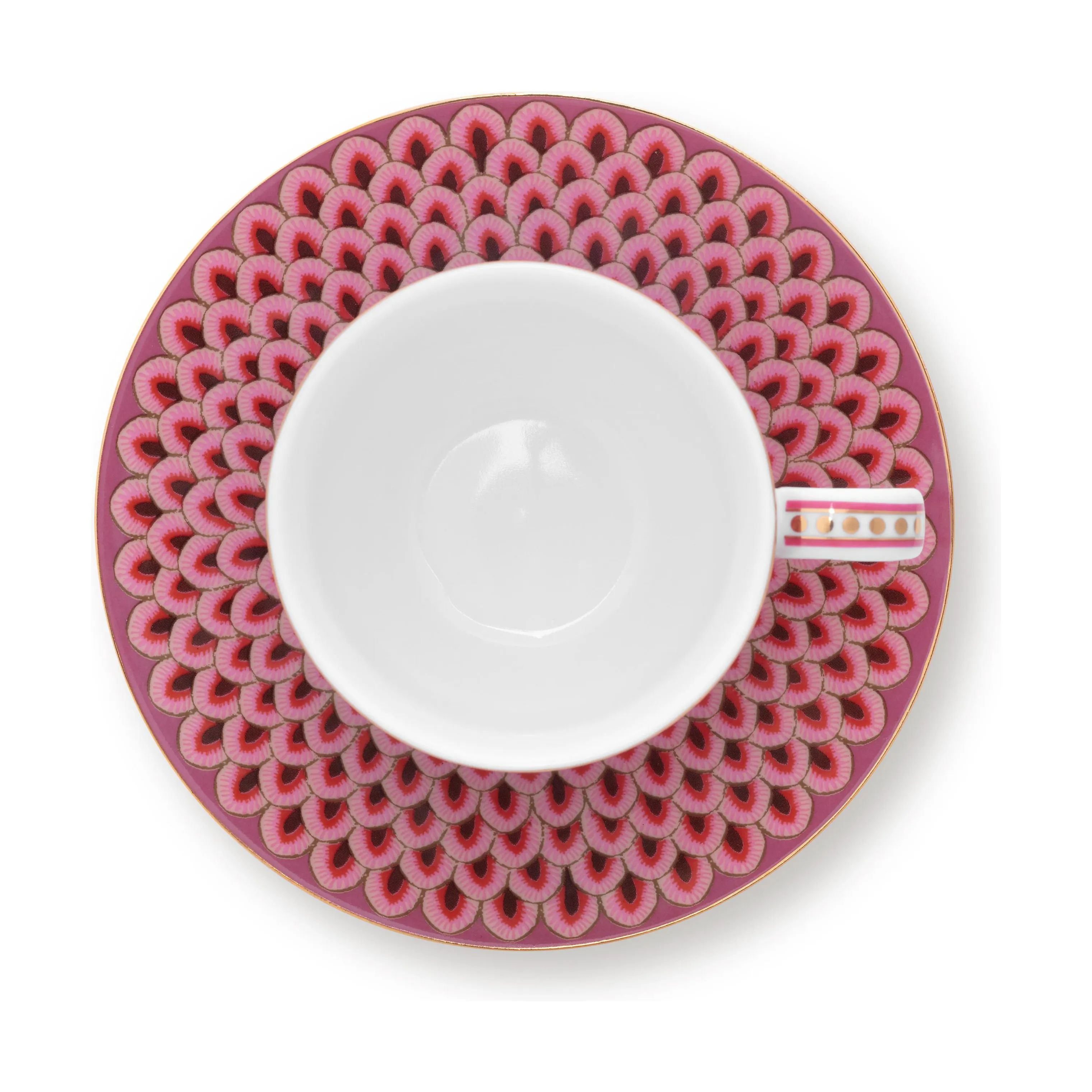 PIP Studio Espressokopper Flower Festival Espressokop - 2 stk. i Pink, 3