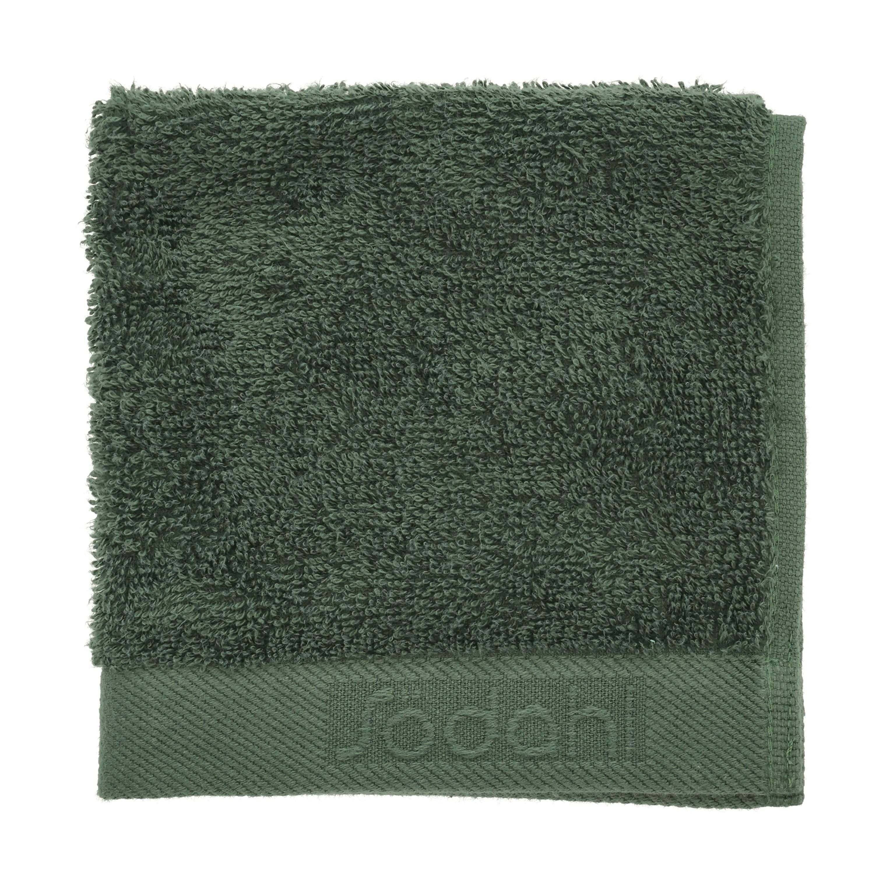 Södahl Vaskeklude Organic Comfort Vaskeklud i Pine Green 2, 1