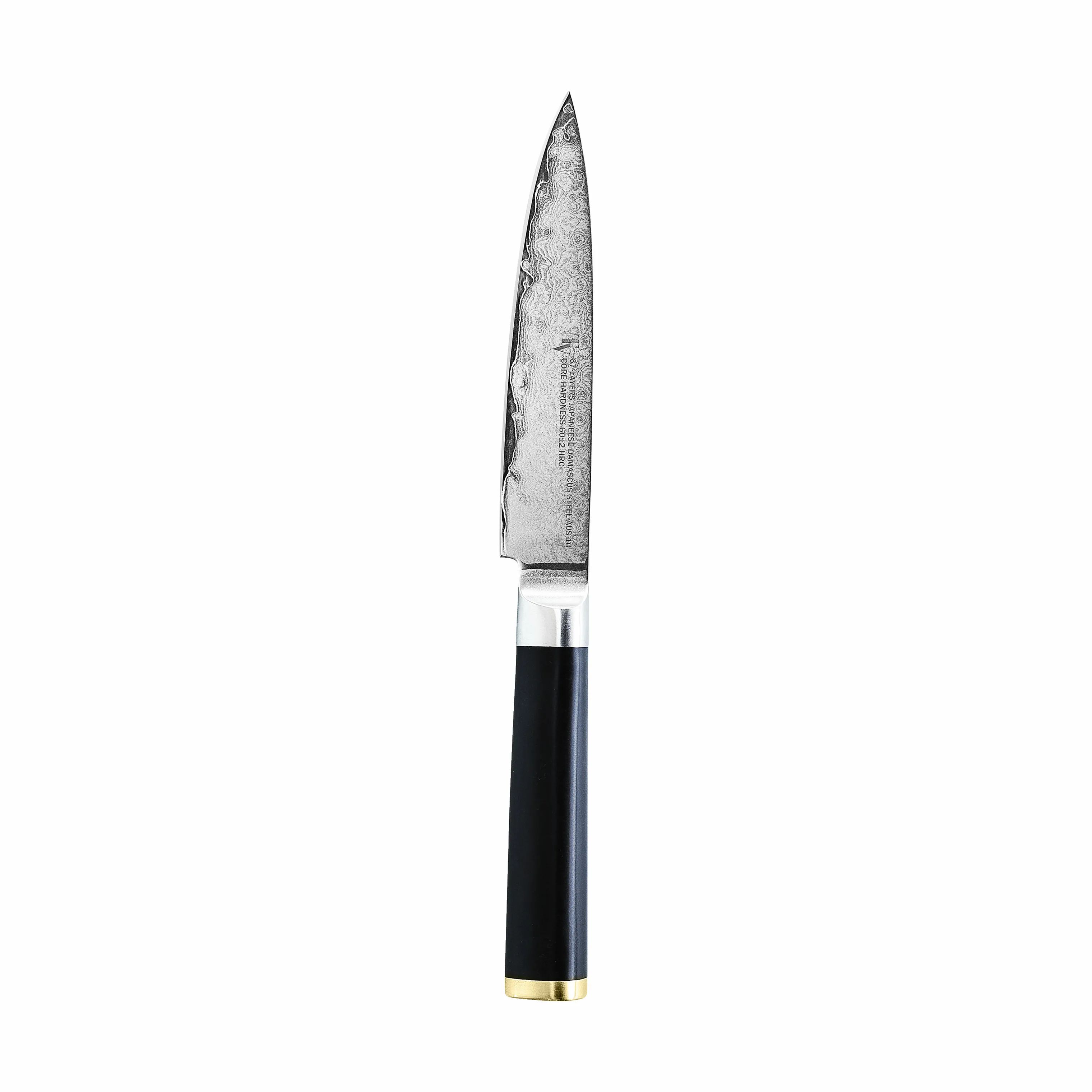 Timm Vladimir Kitchen Universalknive Damaskus Universalkniv i sort/messing, 1
