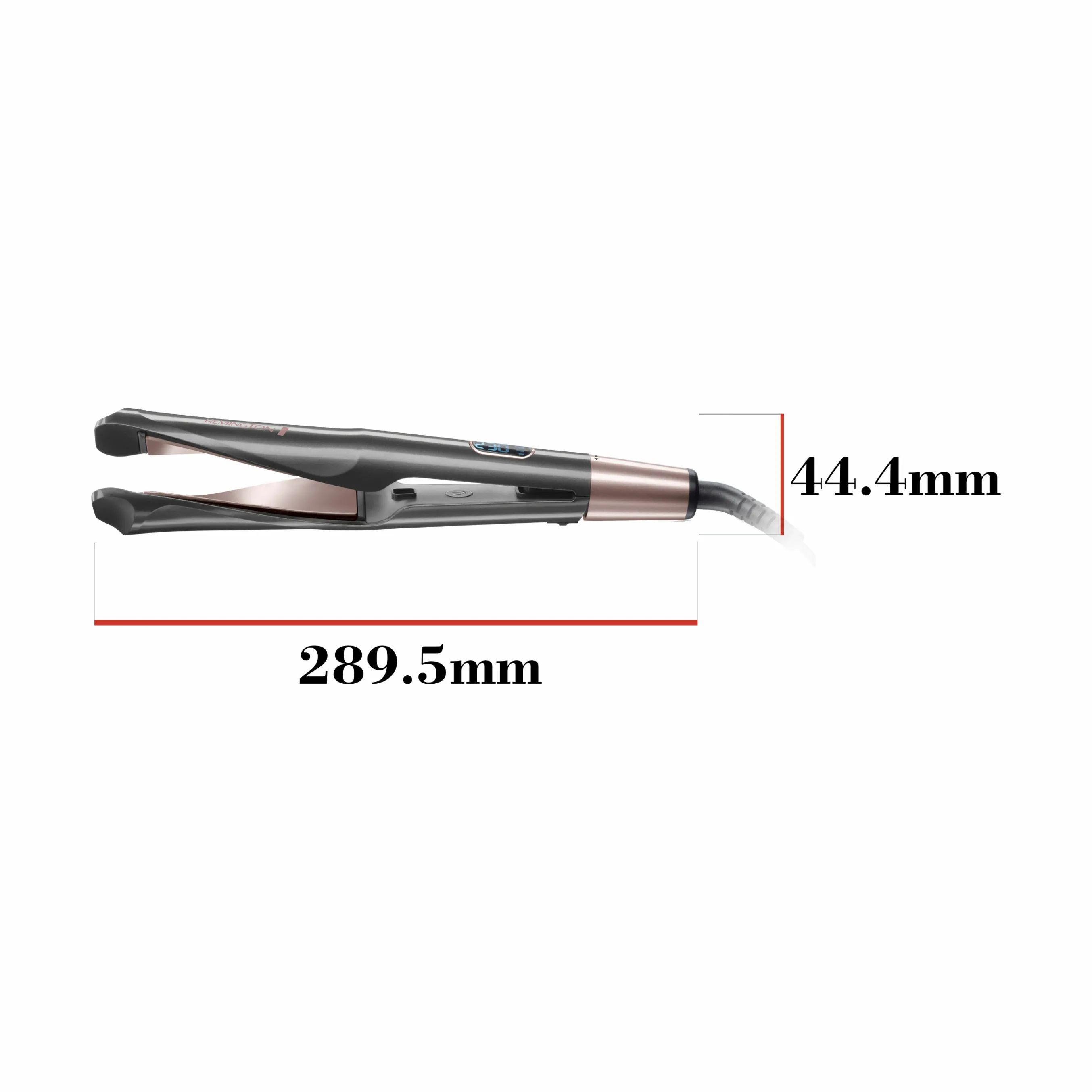 Remington Krøllejern Curl Confidence 2-i-1 Glatte- og krøllejern i Sort/Lyserød, 4
